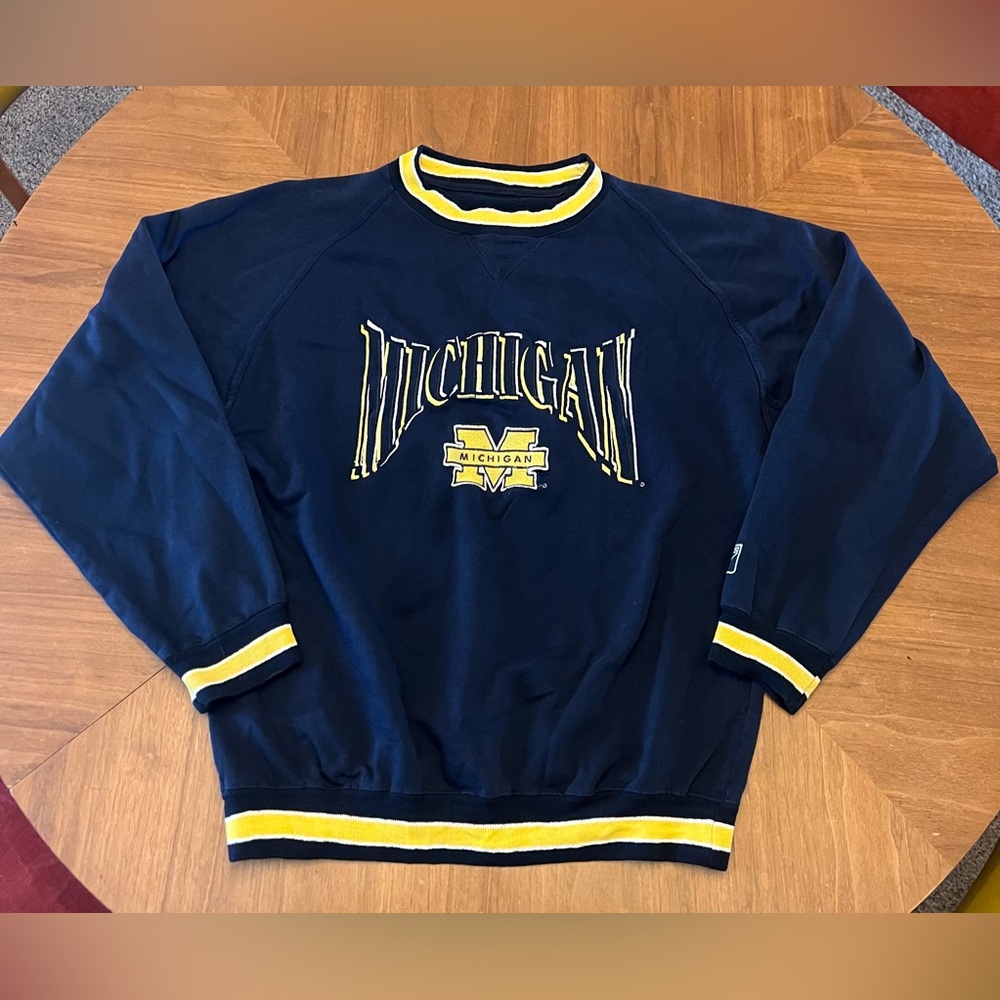 Vintage Michigan Universal Logo 7 Crewneck